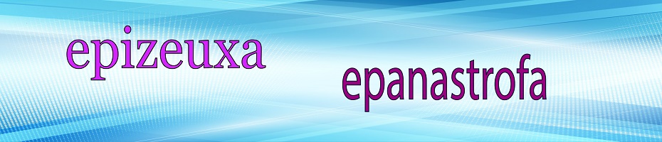 Epizeuxa a epanastrofa – charakteristika s príkladmi