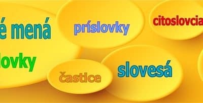 Slovné druhy: Poznáš ich charakteristiku a rozdelenie?