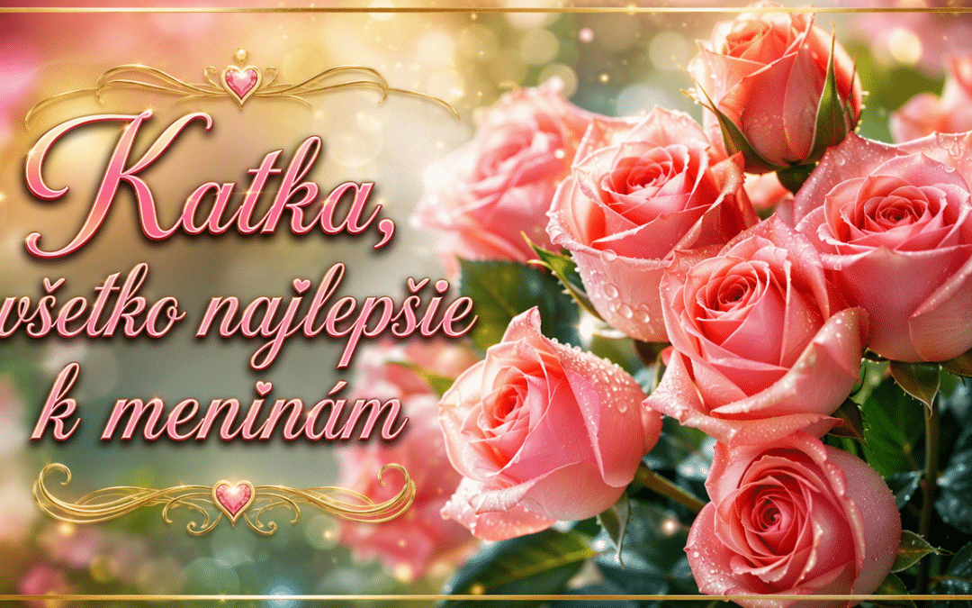 Katka prrianie meniny
